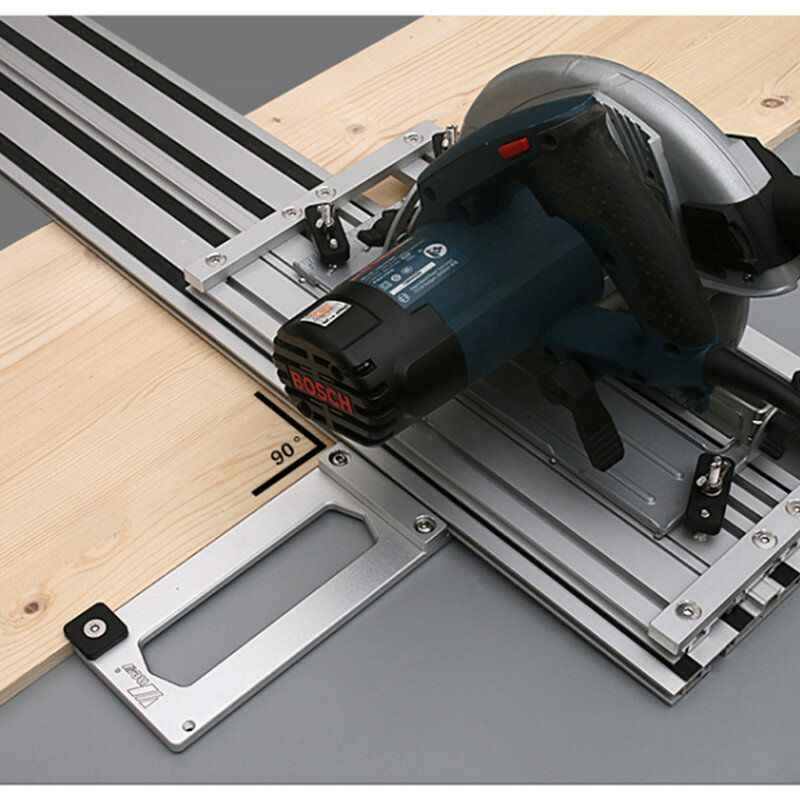 Wnew Woodworking 90 Degree Guide Rail Square Aluminum Alloy