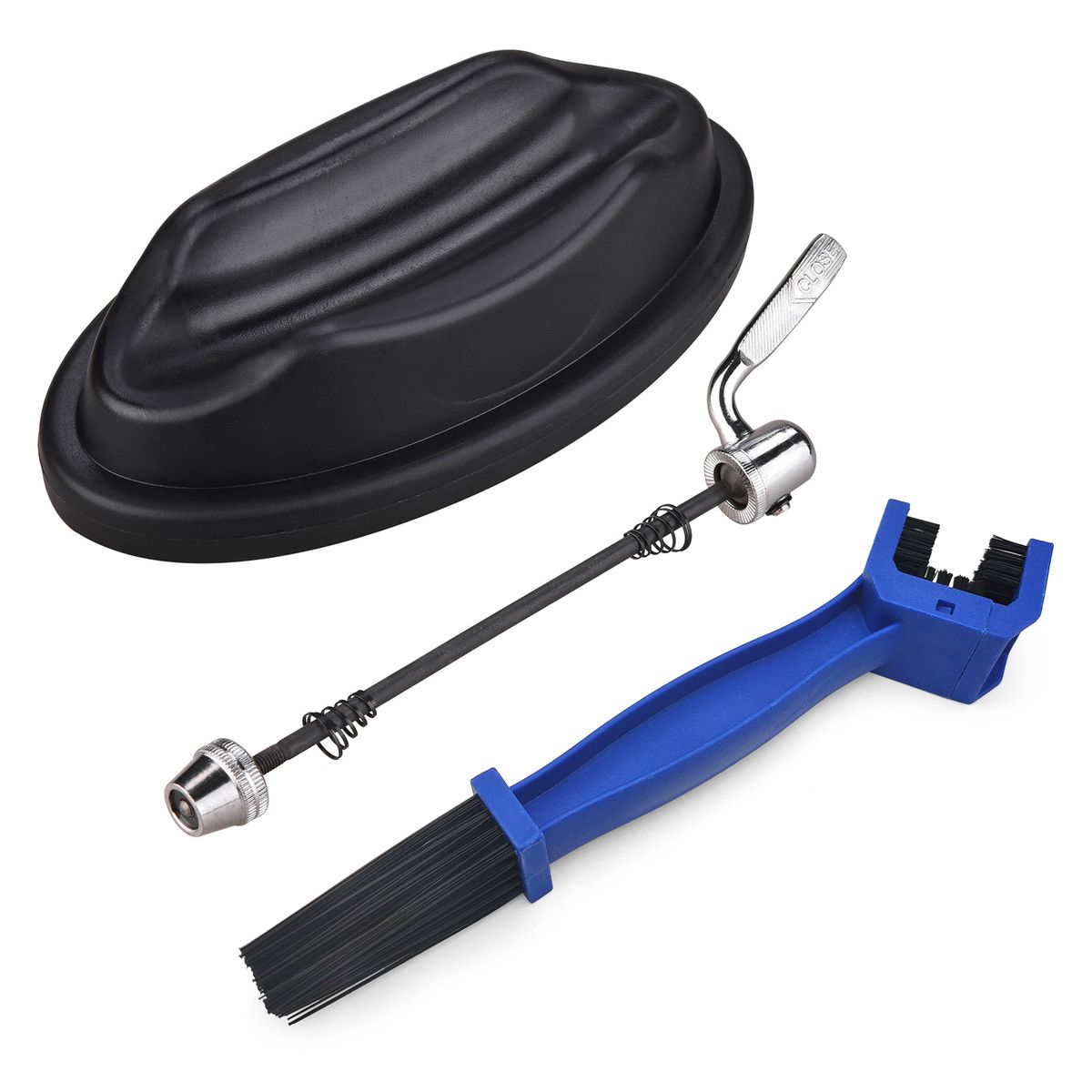 Bike Front Wheel Riser Block Quick Release Rear Wheel Skewer