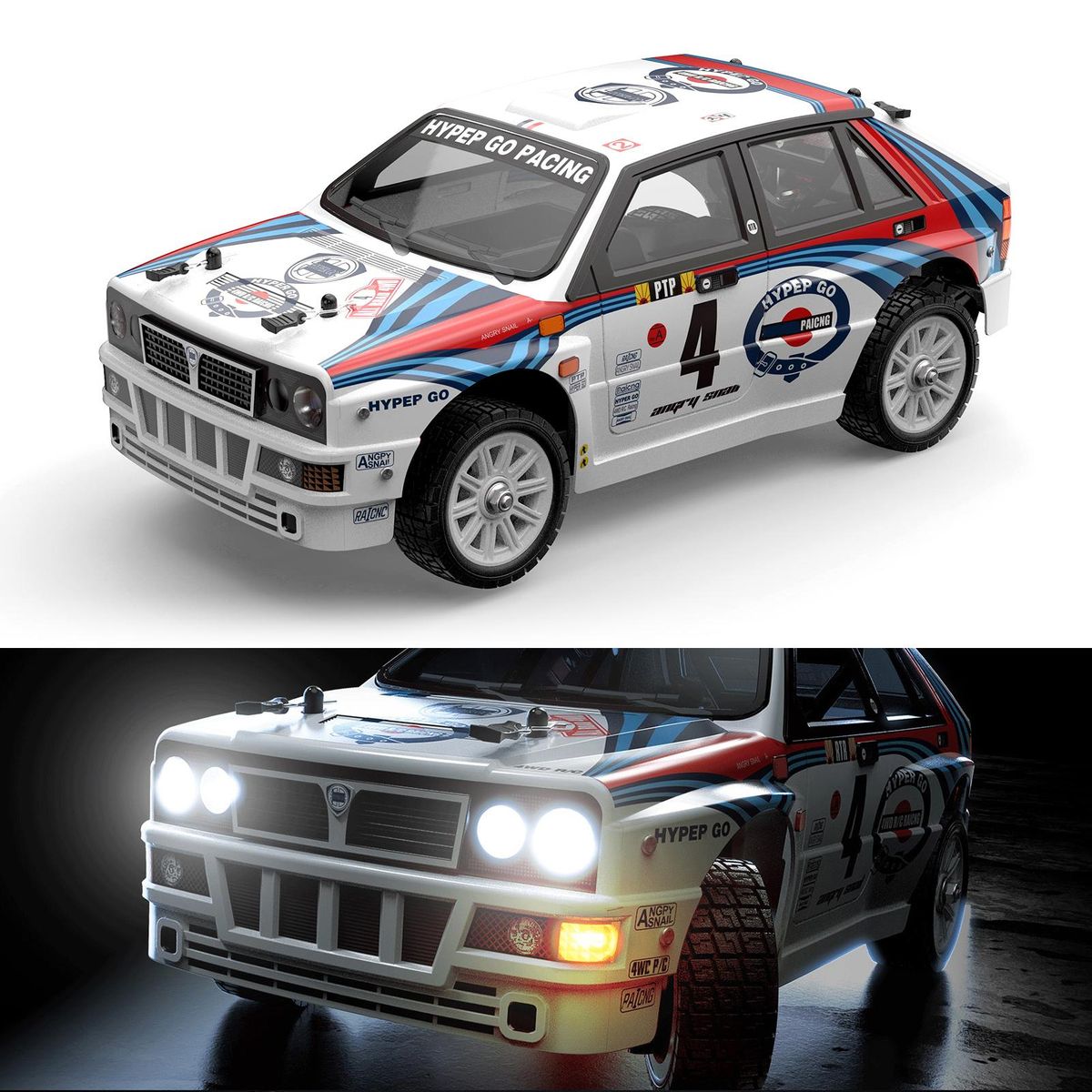 Remote Control Drift Car Remote Control Car 1/14 2.4GHz High Speed 42km/h 4WD Vehicle Gifts for Kids Adults 2845 3700KV Brushless Motor with 3 Battery