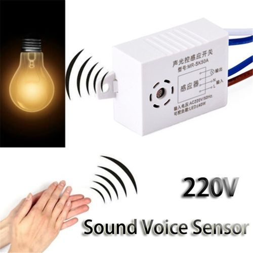220V Detector Sound Voice Sensor Intelligent Light Switch