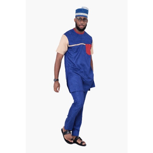 Men's Traditional Kaftan - Multicolored