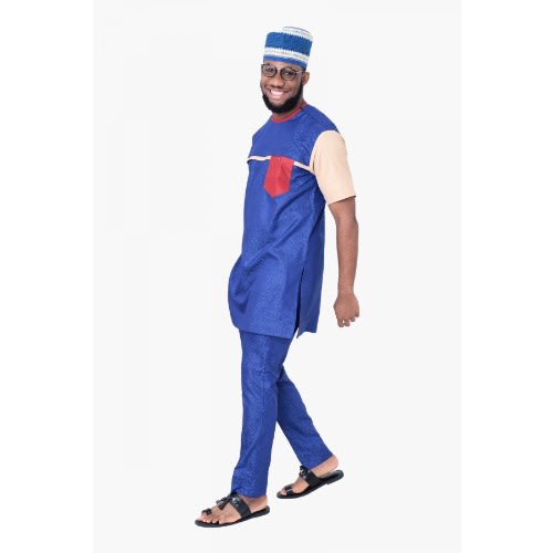 Men's Traditional Kaftan - Multicolored
