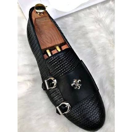 Men's Basket Buckle Leather Shoe