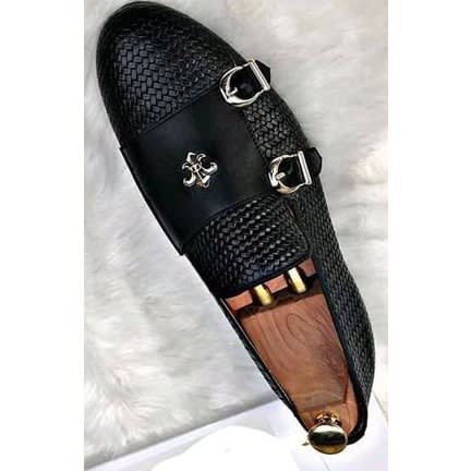 Men's Basket Buckle Leather Shoe
