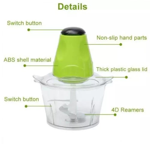 2 in 1 Yam Pounder And Food Processor - 250W