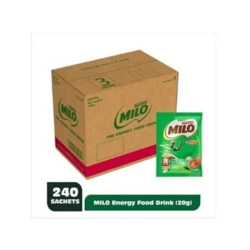 Milo 20g X 240 Pieces - Carton