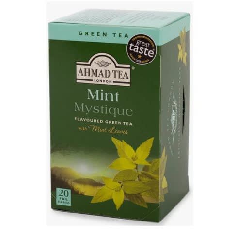 Ahmad - Mint Mystique Flavored Green Tea With Mint Leaves - 20 Teabags