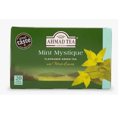Ahmad - Mint Mystique Flavored Green Tea With Mint Leaves - 20 Teabags