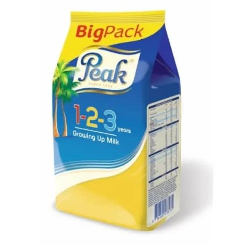Peak 123 Growing-up-milk Refill Powder - 380g X 2Pieces