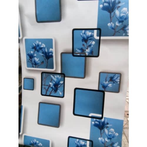 3D Wallpaper - Blue Roof