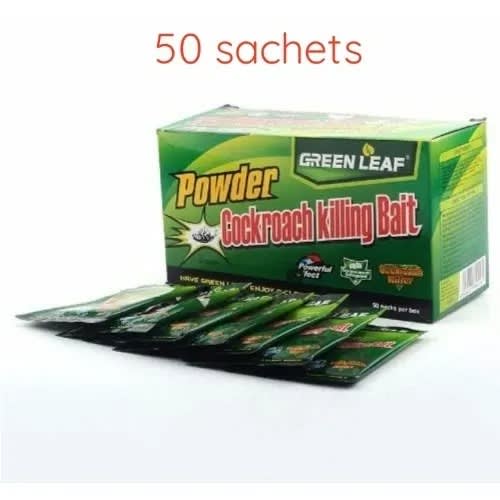 Powder Cockroach Killing Bait Pest Control -50 Sachets