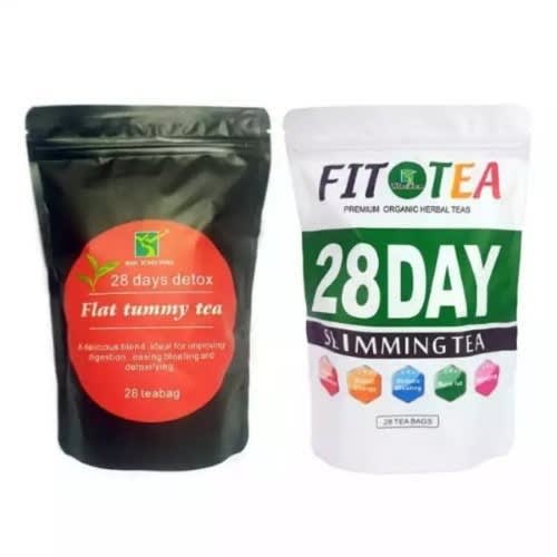 Winstown Flat Tummy Tea And Fit Tea For Weight Loss & Wellness - 28 Tea Bags