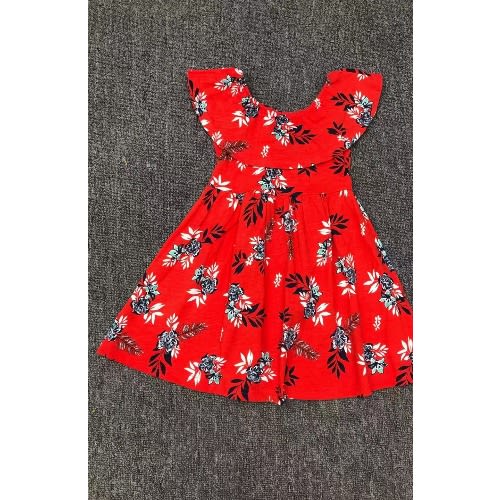 Lollipop Red Dress For Girls