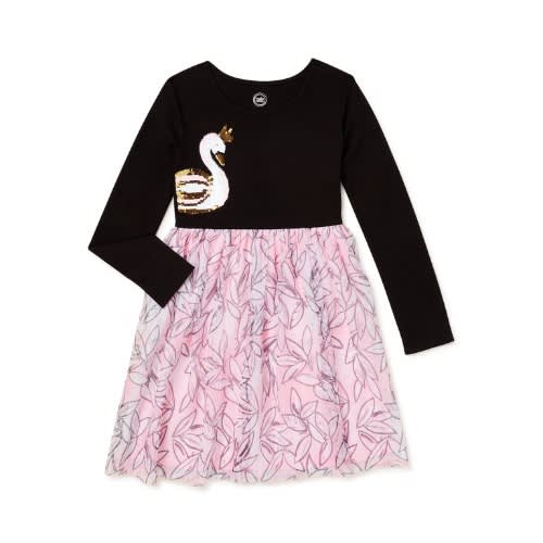 Girls Tutu Dress - Multicolor