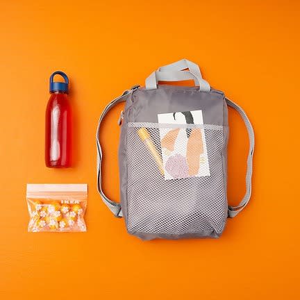 Pivring Backpack -24x8x34cm/9 Litres - Light Grey