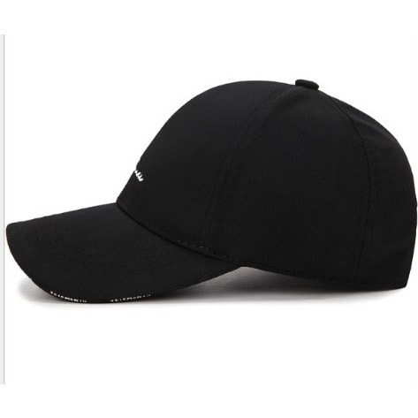 Baseball Face Cap - Black