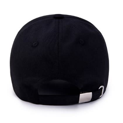 Baseball Face Cap - Black