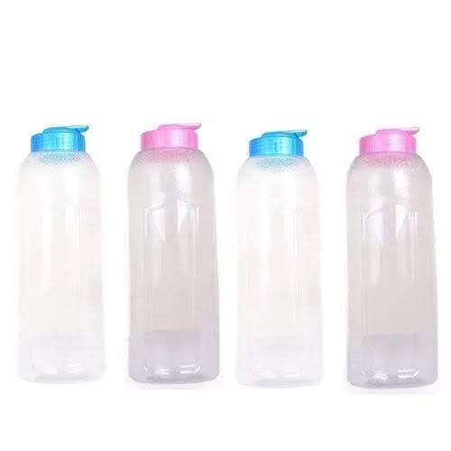 Transparent Water Bottle Set Of 4 - 650ml