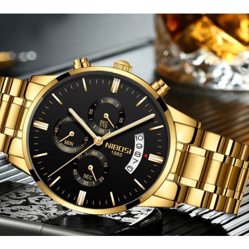Original Nibosi Gold Wristwatch