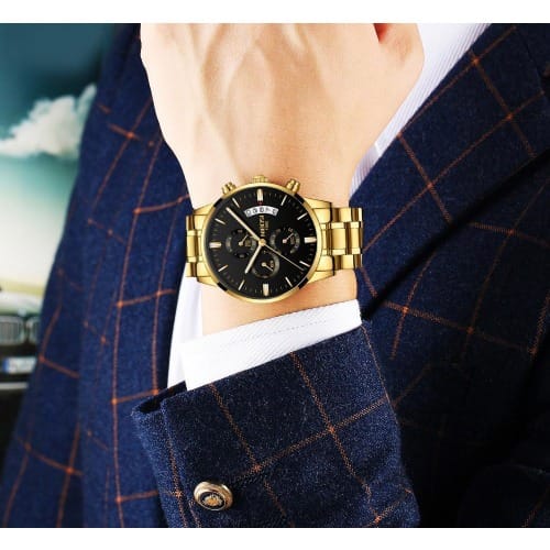 Original Nibosi Gold Wristwatch