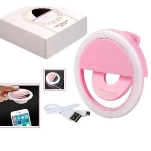 Selfie Ring Light - Rechargeable With Inbuilt Battery