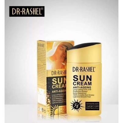 Long Lasting Anti-ageing Water Proof Sun Cream Spf+++ 75 -80g