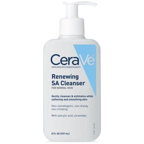 Cerave Renewing Sa Cleanser For Normal Skin - 8fl Oz / 237ml