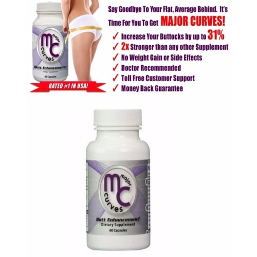 Major Curves Butt Enhancement Capsules - 1-2 Month Supply