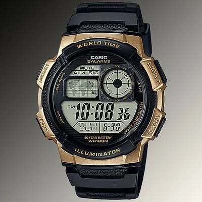 Men’s Quartz Stainless Steel And Resin Watch - Black