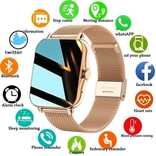 Men Smart Watch With Free Extra Strap
