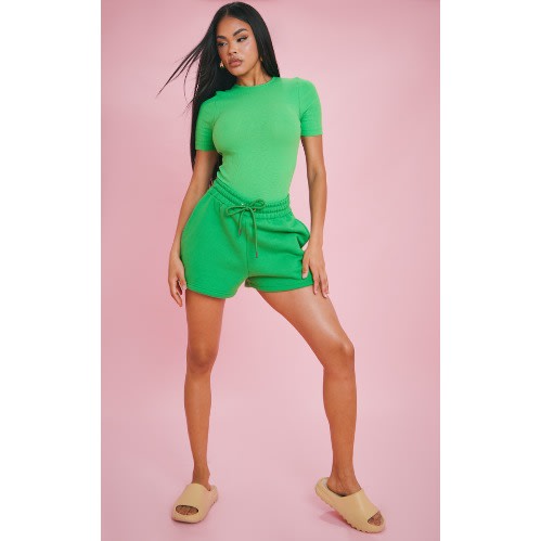Short Sleeve Bodysuit - Green.