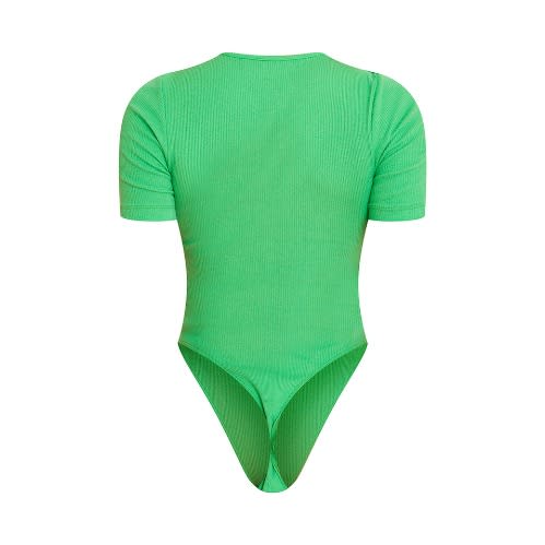 Short Sleeve Bodysuit - Green.
