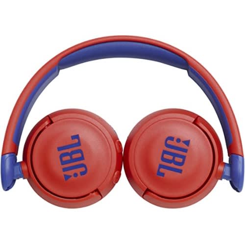 JR310 Kids Wired On-Ear Headphones - Red
