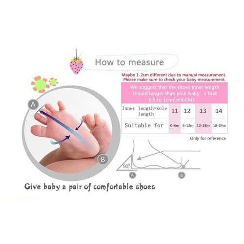 Newborn Baby Girls Party T-bar Bow Shoes - Pink