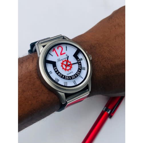 Rubber Wristwatch+free Office Pen