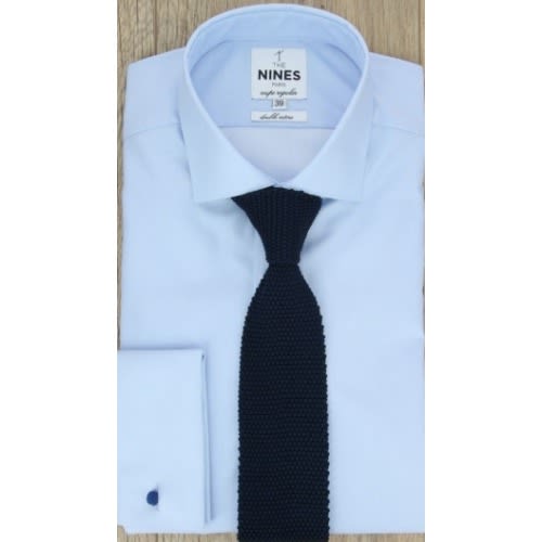 Men's Knitted Long Tie  - Black