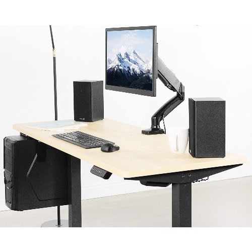 Single Arm Desktop Monitor Mount - 17"-27"