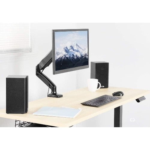 Single Arm Desktop Monitor Mount - 17"-27"