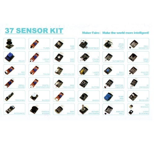 37 In 1 Sensor Kit Module For Arduino Starters Kit