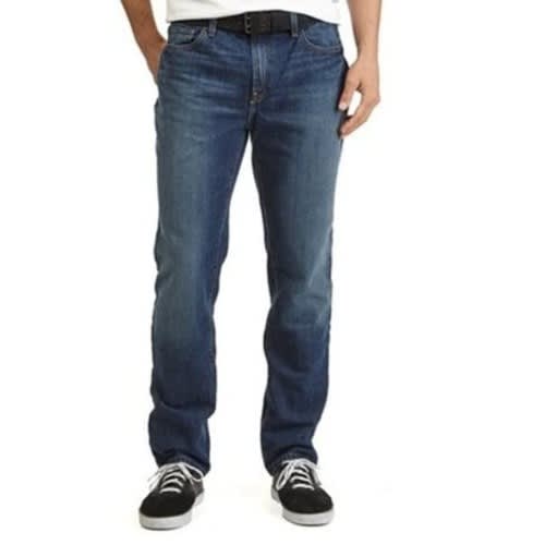 Quality Straight Cut Jeans For Men - Blue