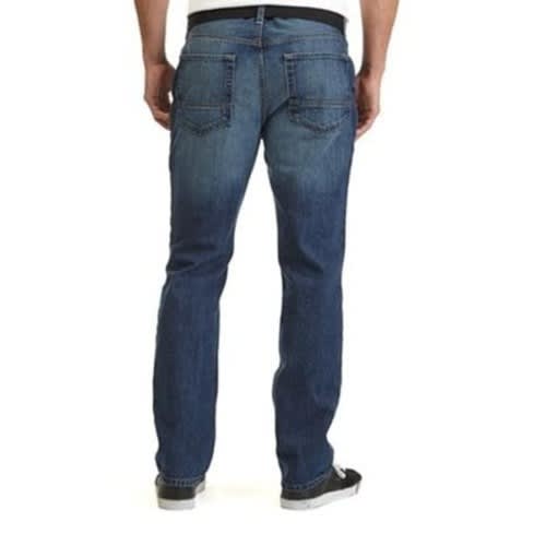 Quality Straight Cut Jeans For Men - Blue