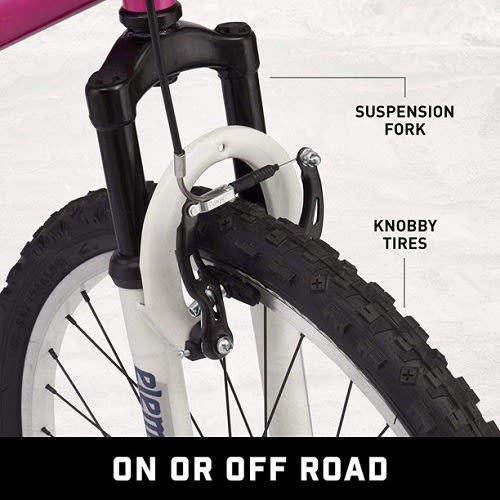 24" Girl's Bike - Light Pink