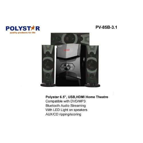 Home Theatre With USB - Pv-85b-3.1