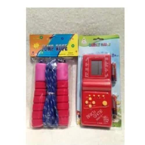 Skipping Rope And Brick Game