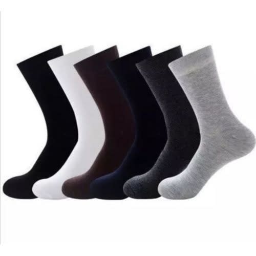 Men Dress Socks - Multicolor - Set Of 6