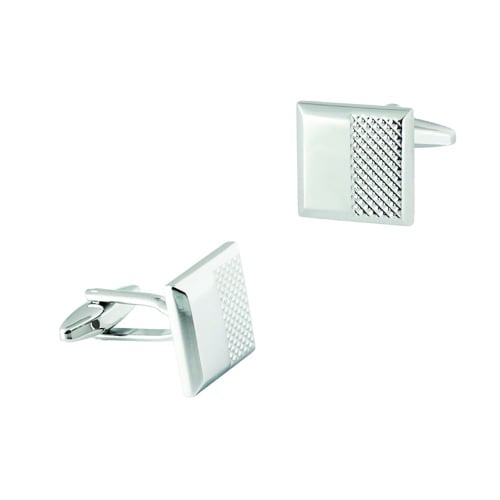 Men Cufflinks 04 - Silver