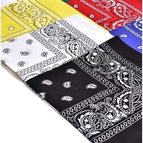 Bandana Scarf - 12 Pieces - Multicolour