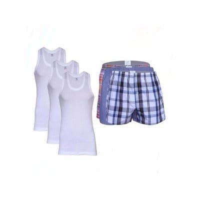 3pcs Men's Underwear - Multicolour