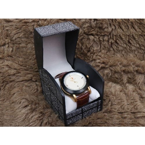 Lookworld Leather Wristwatch For Men