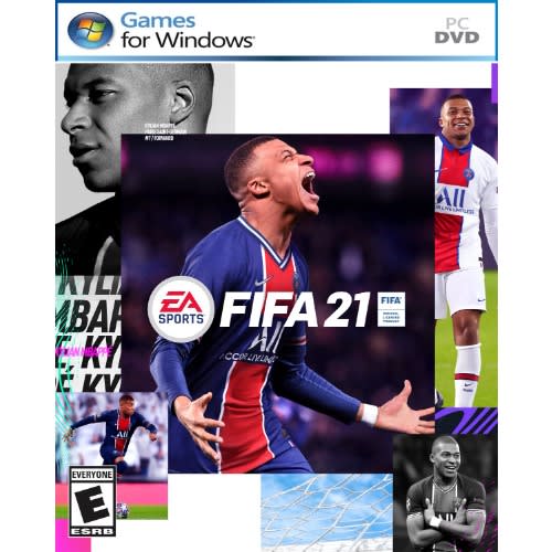 FIFA 21 Standard Edition PC Game DVD Disks + Free Gift